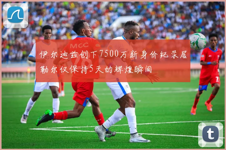伊尔迪兹创下7500万新身价纪录居勒尔仅保持5天的辉煌瞬间